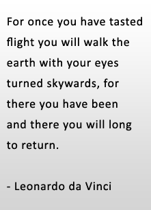 An inspirational quote related to the page being shown